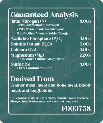 8-3-5 Organic All Purpose Fertilizer